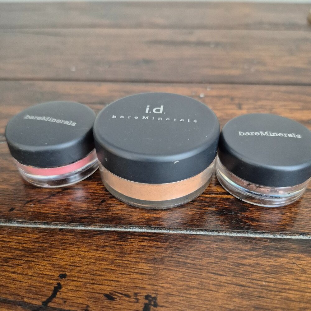 New / Unopened bareMinerals Lot - Foundation, Blush, and Eye Shadow